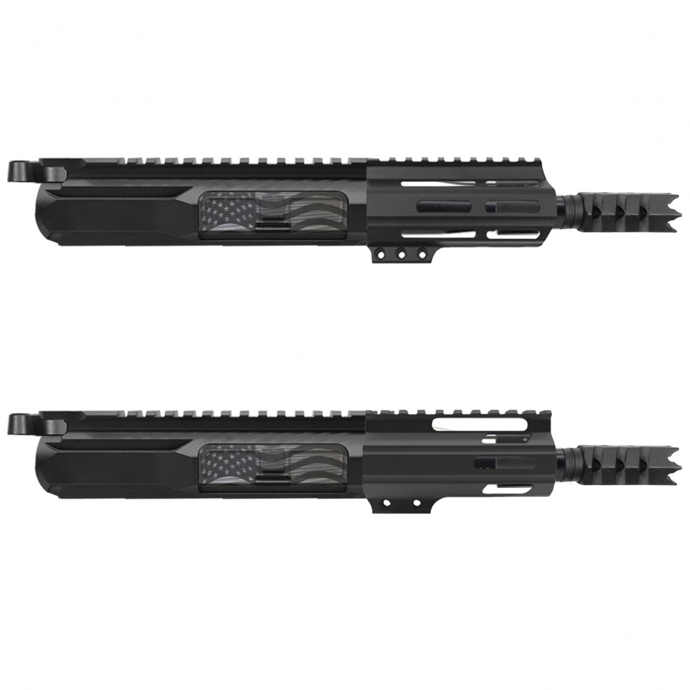 AR-15 5.56 NATO 5'' - BILLET UPPER WITH 4'' HANDGUARD (OPTION AVAILABLE) AR-15 5.56 NATO 5'' - BILLET UPPER WITH 4'' HANDGUARD (OPTION AVAILABLE)